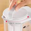 1.6L/2.2L Drink Dispenser Plastic Detachable Filter Large Water Pitcher With Scale Ice Tea Kettle Lemonade Juice Beverage Jar