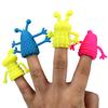 4Pcs/Set Expression Hand Puppet Children Finger Puppet Parent Storytelling Prop