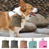 Dog Treat Pouch Snap Closure Pet Treat Bag Canvas Portable Dog Treat Bag