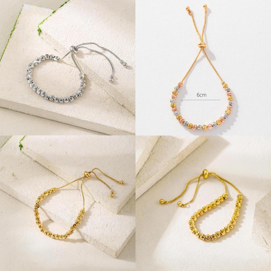 Elegant Travel Memory Bracelet With Copper Alloy And Electroplating For Women