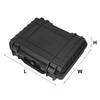 Waterproof Hard Carrying Case,Shockproof Storage Box with Sponge Foam,Portable Protective Tool Box