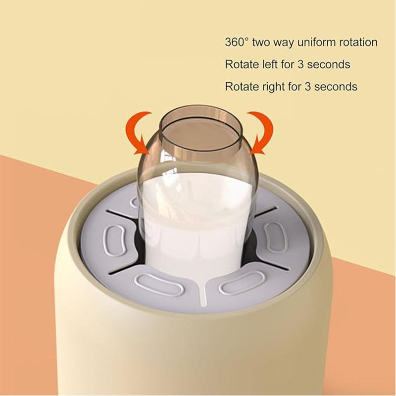 Infant Bottle Mixer Electric Automatic Mix Warm Formula Bottle Instantly Shaker USB Charging Hands Free Simple Cleaning Machine