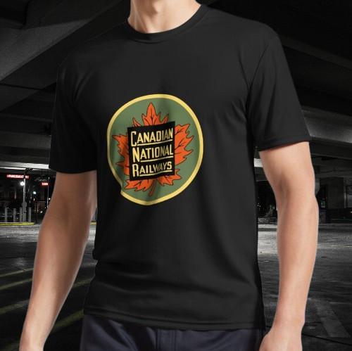 

Canadian National Railways (CNR) Classic Logo Active T-Shirt Funny Size S to 5XL XL