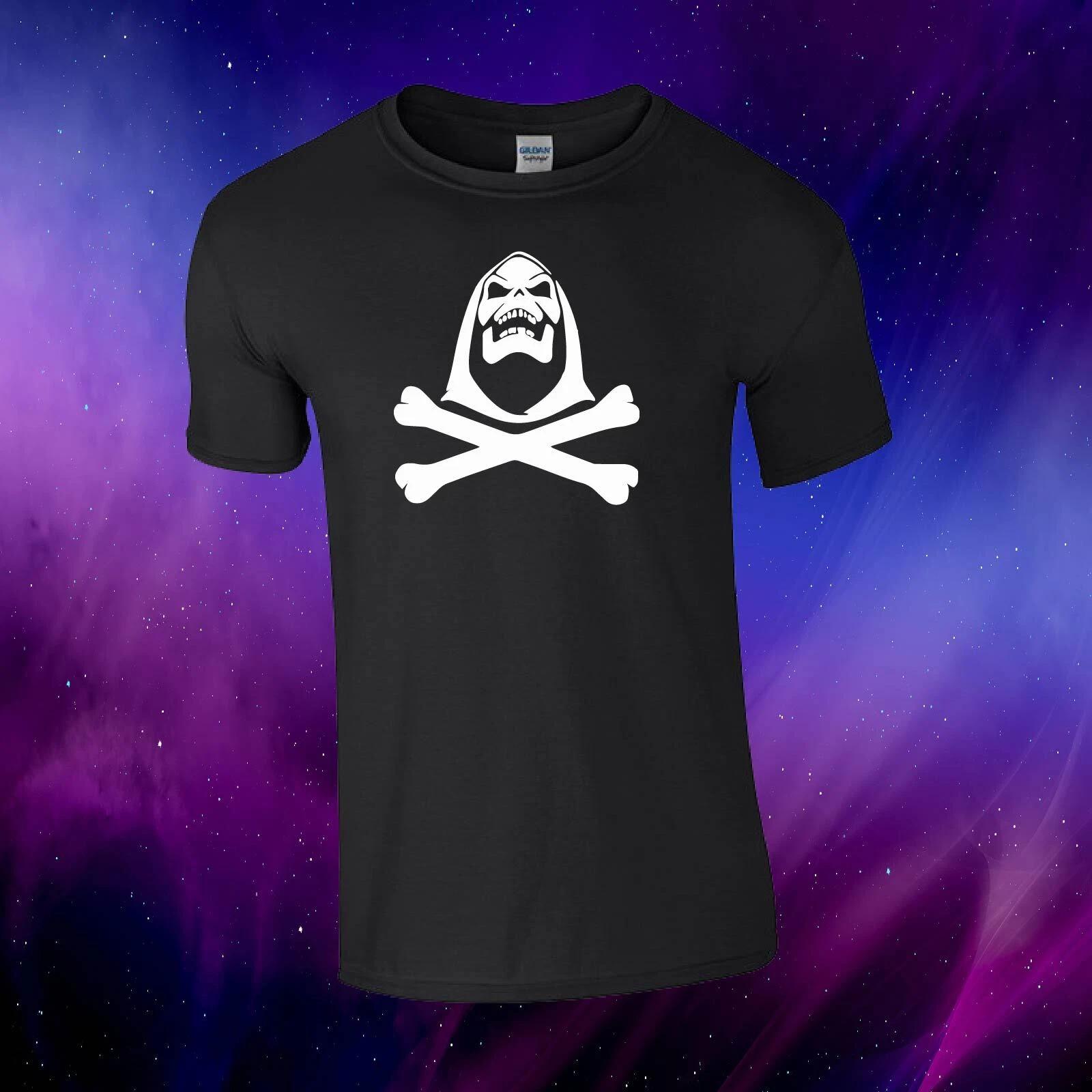 Skeletor He-Man Inspired 80s Cartoon Unisex Kids Top T-shirt 160