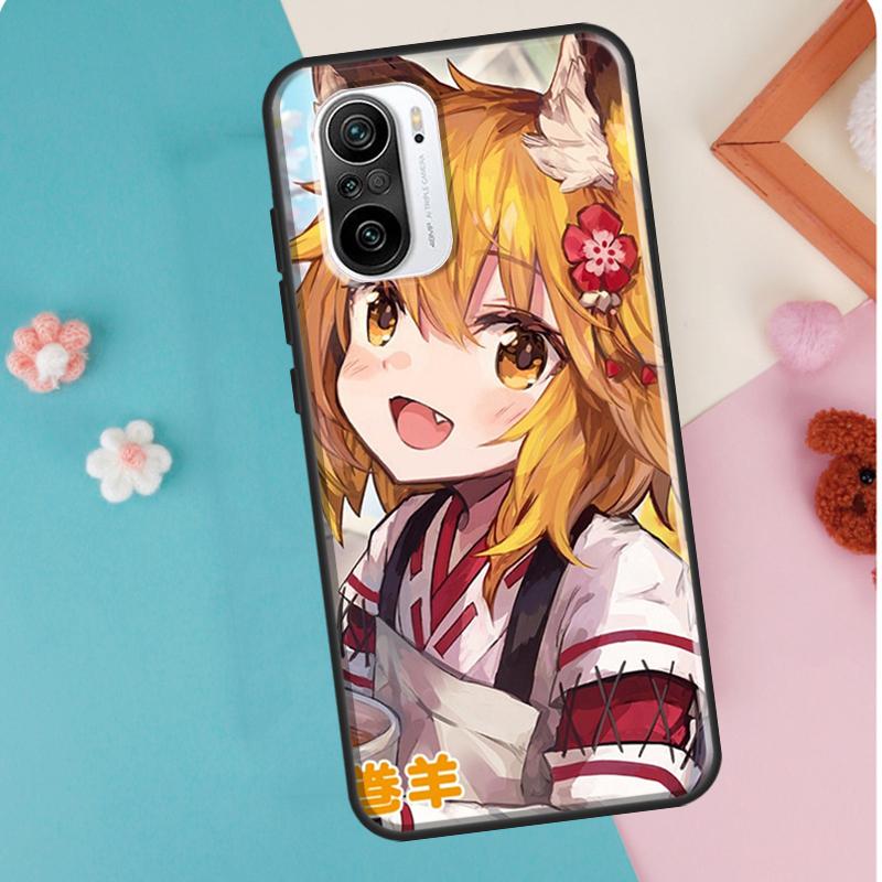 Anime The Helpful Fox Senko San Case For Xiaomi Mi 11T Pro 12 X 10T Mi 11 Lite Phone Cover For POCO X3 Pro GT X4 F3 M3 M4