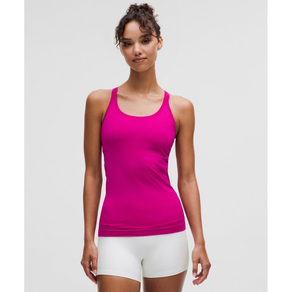 

Lululemon EBB To Street Tank Top Light Support BC Cup Ripened raspBerry 4