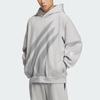 adidas Fustl P Gfx Hd Повсякденний Худі з довгим рукавом вільного крою для чоловіків Світло-сірий KA2459