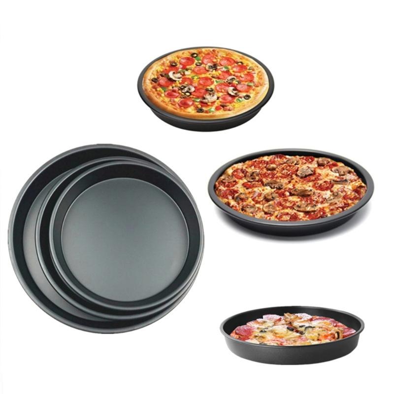 6pcs/set Practical Cookware Set Round Cake Pans & Baking Tray for Home Kitchen