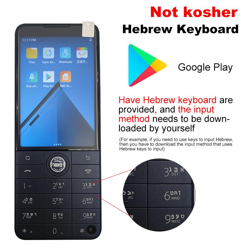 QIN F22 Pro Duoqin MTK Helio G85 Wifi 3,54 Tommer 4GB 64GB Octa Core Bluetooth 5.0 Touchscreen Global Versjon Telefon