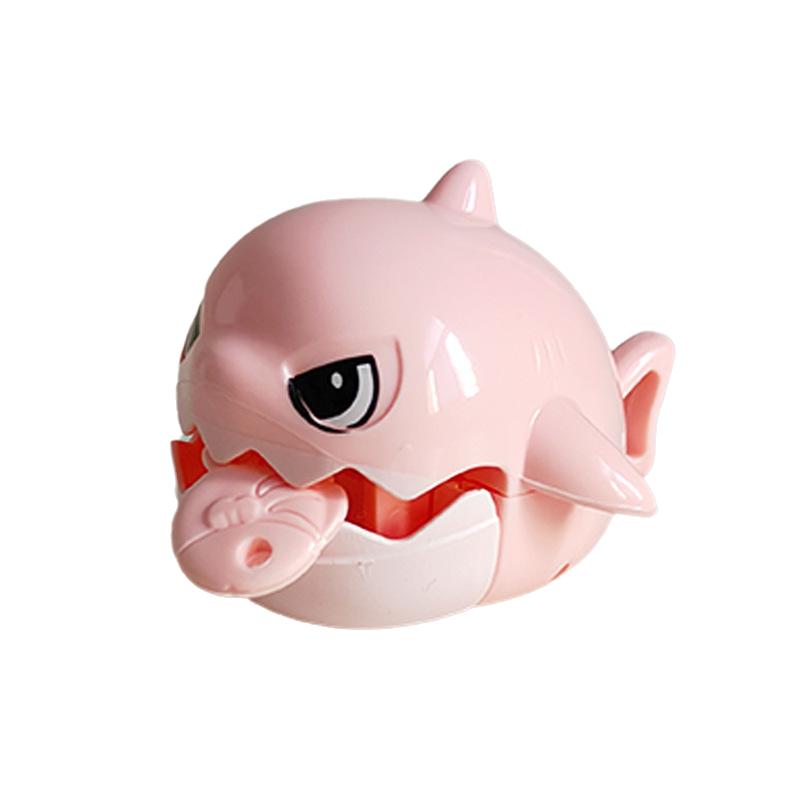 

Keychain Shark Dinosaur Rope Toy Plastic Material Hanging Ornament Gift For Kids Pink