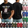 Men's Summer Casual Crew Neck Short Sleeve T-Shirt Printed Graphic Front Breathable Lightweight Soft Fabric Comfortable Fit