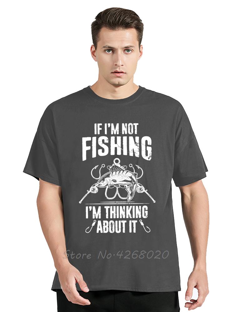 Dad Fishing Tshirt Mens Clothing Oversized Tshirt I Do In My Spare Time Cotton Tshirt Fish Fisherman Fitness T Shirt Tops