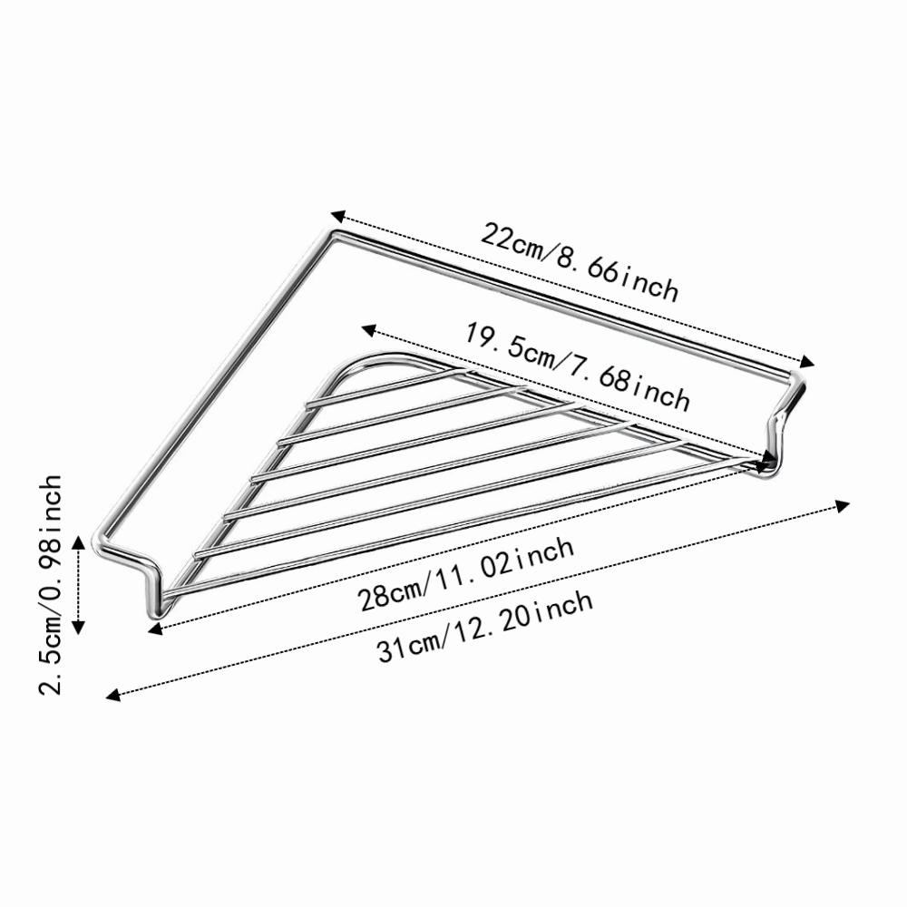 Waterproof Dish Drying Rack Anti-rust Sink Drain Shelf Sink Storage Holder Laundry Room