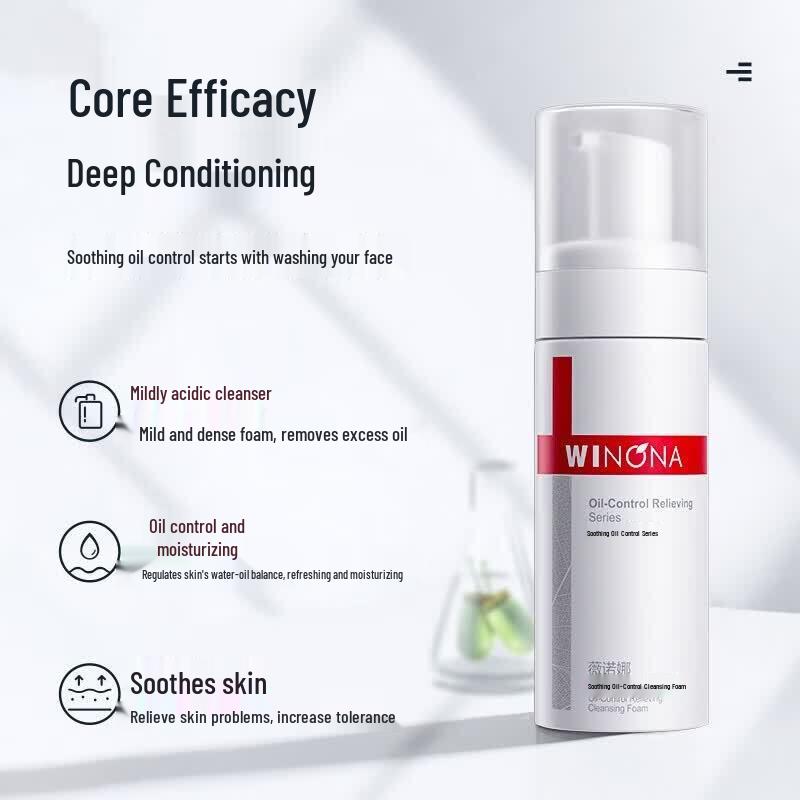 Winona Soothing Oil Control Cleansing Foam