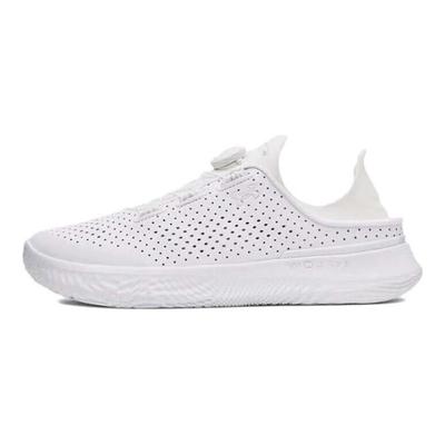 SlipSpeed Cushioning, Wear Resistant Low Top Casual Shoes Unisex White Sneakers 3027049-125