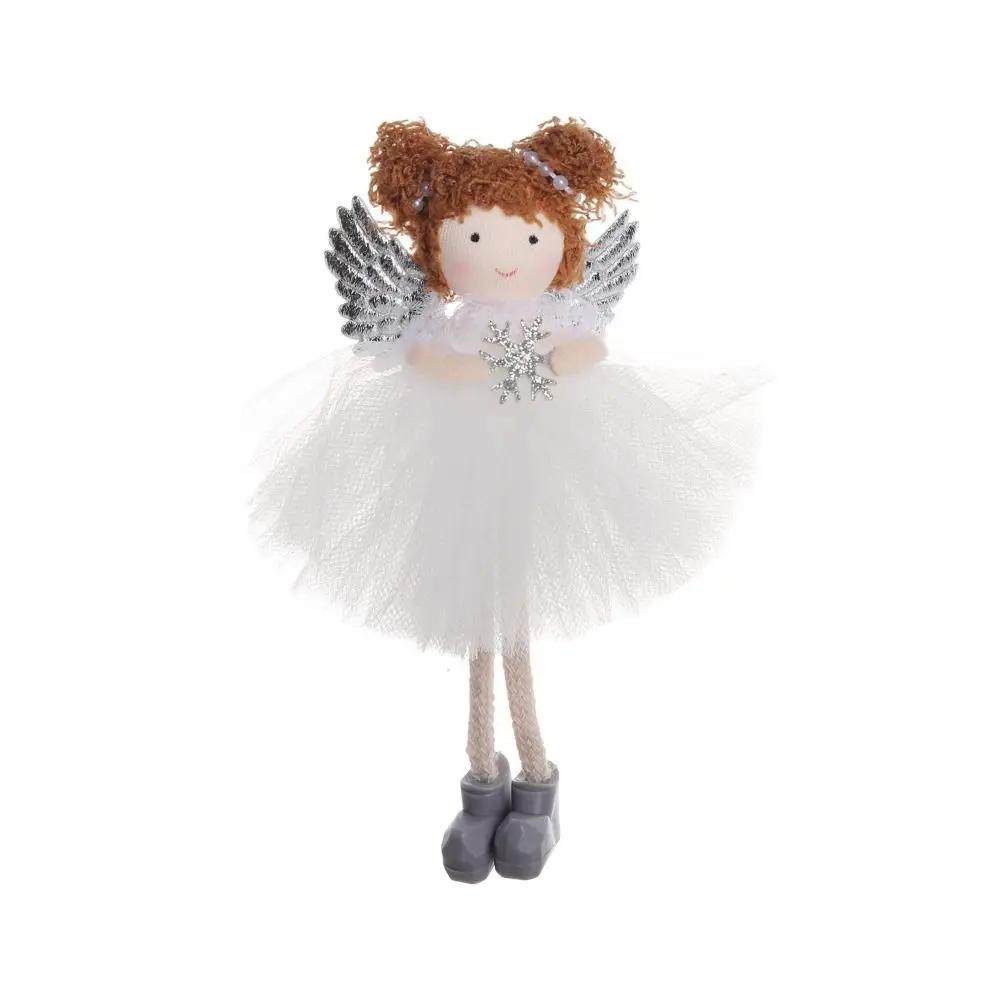 Multiple styles Cartoon Angel Pendant Durable Cute Christma Ornaments Handmade Xmas Angel Ornaments Kindergarten