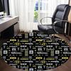 1pc Batman Office Round Area Rug, Under Office Chairs Bedroom Living Room Home Decor, Room Deco, Available in Various Sizes068