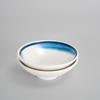 Yangge Melamine Creative White & Blue Chinese Style Soup & Rice Bowl