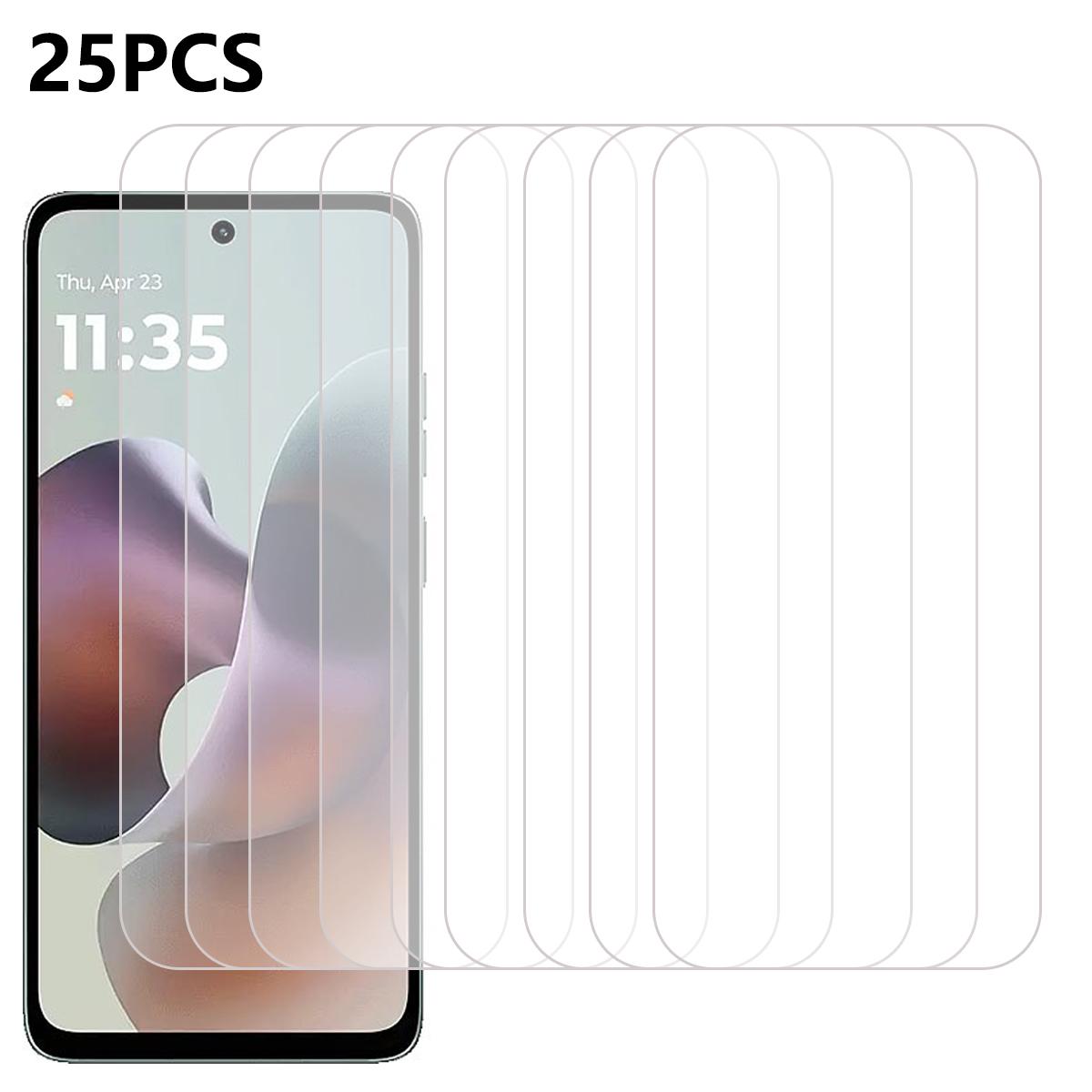 

25Pcs For Motorola Moto G56 5G Tempered Glass High Definition Screen Protector Film A