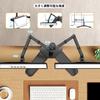 Monitor Dual Monitor Full Motion Monitor Supports Inch 8kg Load Capacity Height Floor Standing or Desk Cable VESA Arm, Stand, Stand, 10-27 Monitors,