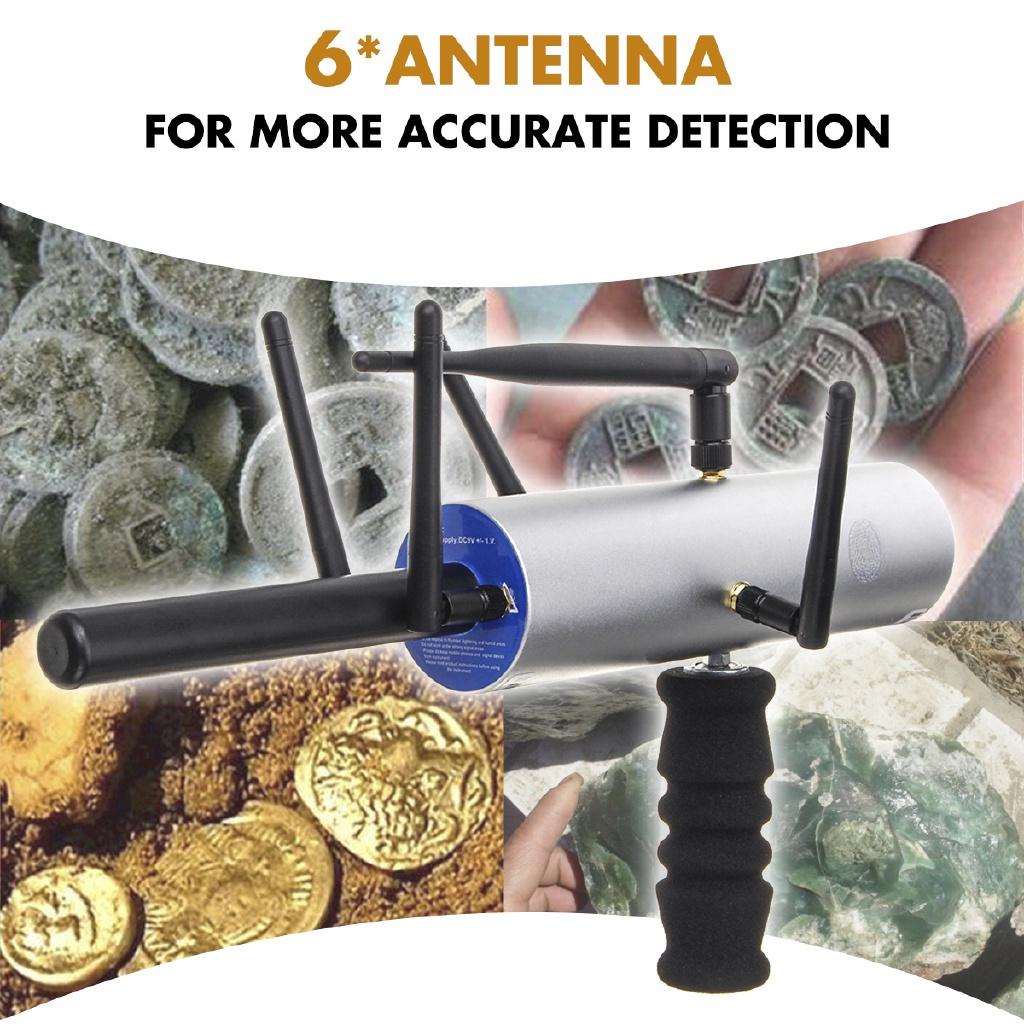 12V AKS Metalldetektor Mehrantenne Gold Silber Kupfer Steine Detektoren Schatzsucher Detektor Werkzeug