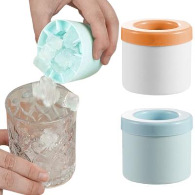 Ice Cube Mold Rapid Ice Making Silicone Tray Food Grade Easy Release Clean Quick Freezer Ice Mold Party Accessory