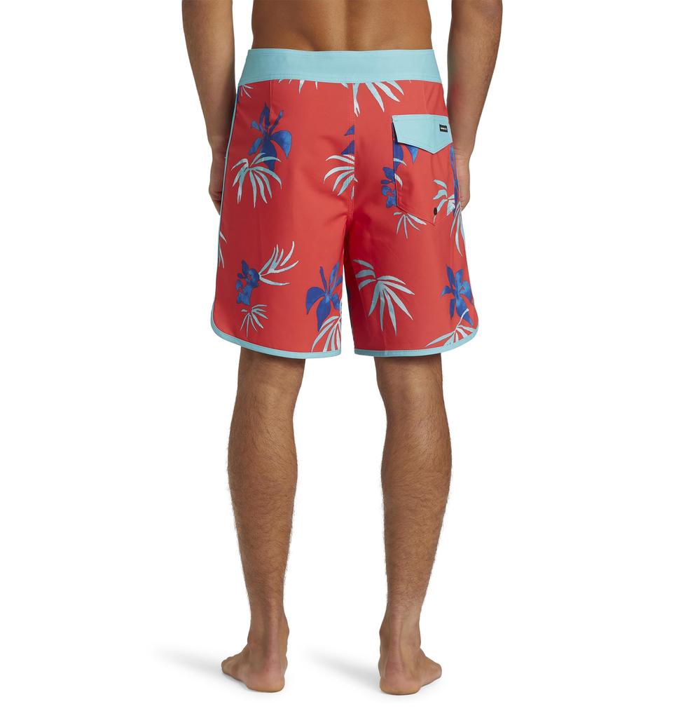 Quiksilver Men's All-Over Print 4-Way Stretch Water-Repellent Board Shorts (AQYBS03630 RMC6)