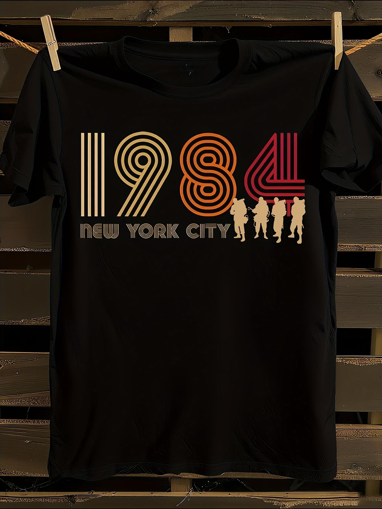 1984 New York City Ghosts Tshirt Vintage Graphic Tshirt XL