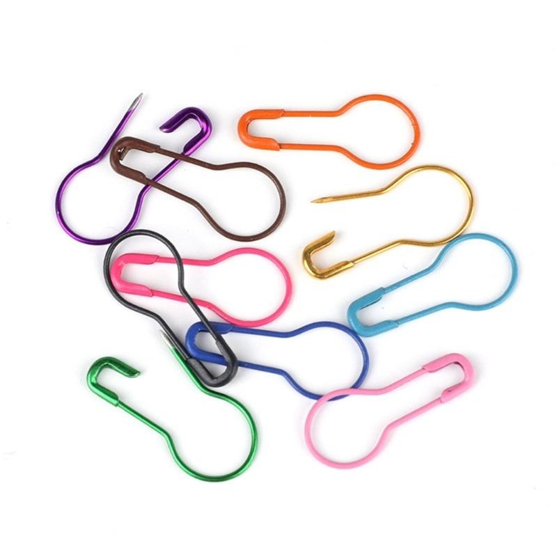 1200Pcs Colorful Metal Stiching Marker 18Pcs Large Eye Knitting Needle with Case for Hobbyist Knitting Crocheting