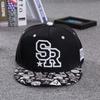 2026 NEW fashion embroidery letter SR baseball cap hip hop hat men and women outdoor sports and leisure flat shade snapback cap