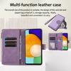 Suitable for Samsung A52 5G Diamond Crossbody Card Bag Leather Case Zipper Wallet Flip Leather Case Women's Shoulder Bag A32 5G