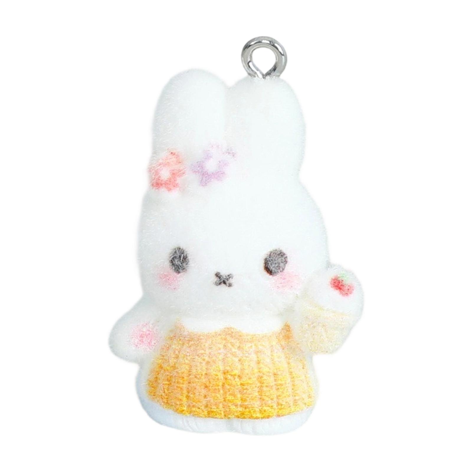 DIY Cartoon Bunny Pendants, Car Interior Ornaments, Decorative Accessories One Size