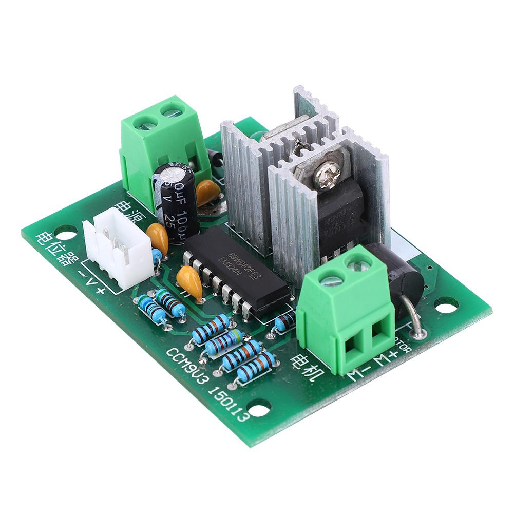 DC 12?24V 6A DC Motor Speed Controller Board Module PWM Stepless Speed Regulation