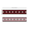 33*183cm Christmas Table Runner Set - Linen-Look Digital Print Holiday Decor for Dining Tables & Cabinets