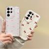 Cartoon Y2K Bowknot Pattern Casing For Samsung Galaxy A17 S25 S24 Ultra Plus FE A56 A55 A16 A15 A54 A53 A35 A36 A26 Phone Case