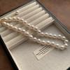 Welfare model Spot pearl autumn and winter sweater chain Tahitian imitation pearl niche necklace French retro niche design