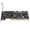 PCI-Controllerkarte mit Sil3114 Pset für 4 interne Ports 1,5 Gbit/s PCI 4-Port-Karte für Controller PCI 4-Controllerkarte für Hochgeschwindigkeits-Datenübertragung