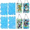 Pendants Mould Silicone Resin Moulds with Hole Silicone Material for Pendants