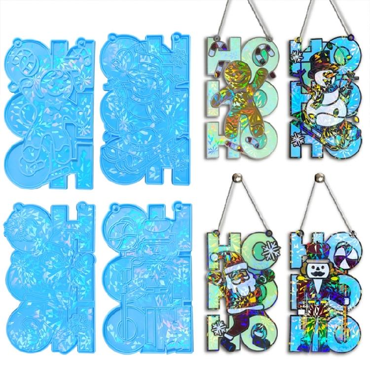 Pendants Mould Silicone Resin Moulds with Hole Silicone Material for Pendants