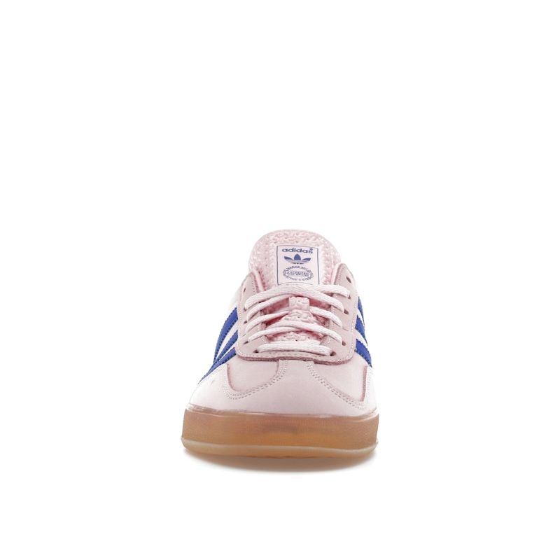 Adidas  Gazelle Indoor Clear Pink Lucid Blue Women Sneakers Gum JI1371