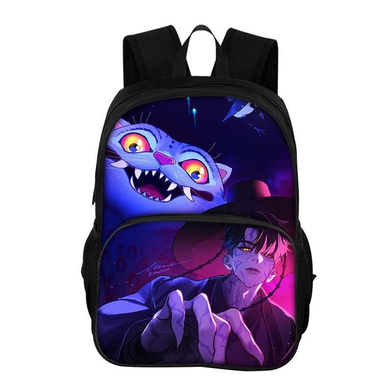 Hunter Witch Group Kpop Backpack With Breathable Polyester Durable Material For School Students