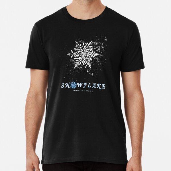 Snowflake Symphony Whispers of Winter T-Shirt S