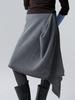 Akokeu Modular Wrap Skirt_Gray