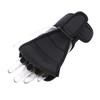 Schwarze Rehabilitations-Assistenzhandschuhe Klebeverschluss Fixierung Handtrainingsgerät Effektive Rehabilitations-Trainingswerkzeuge