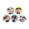 Slow Morning 01 [Official & Newly Drawn Illustration] Can Badge Complete Set (5 Pieces Per Box)