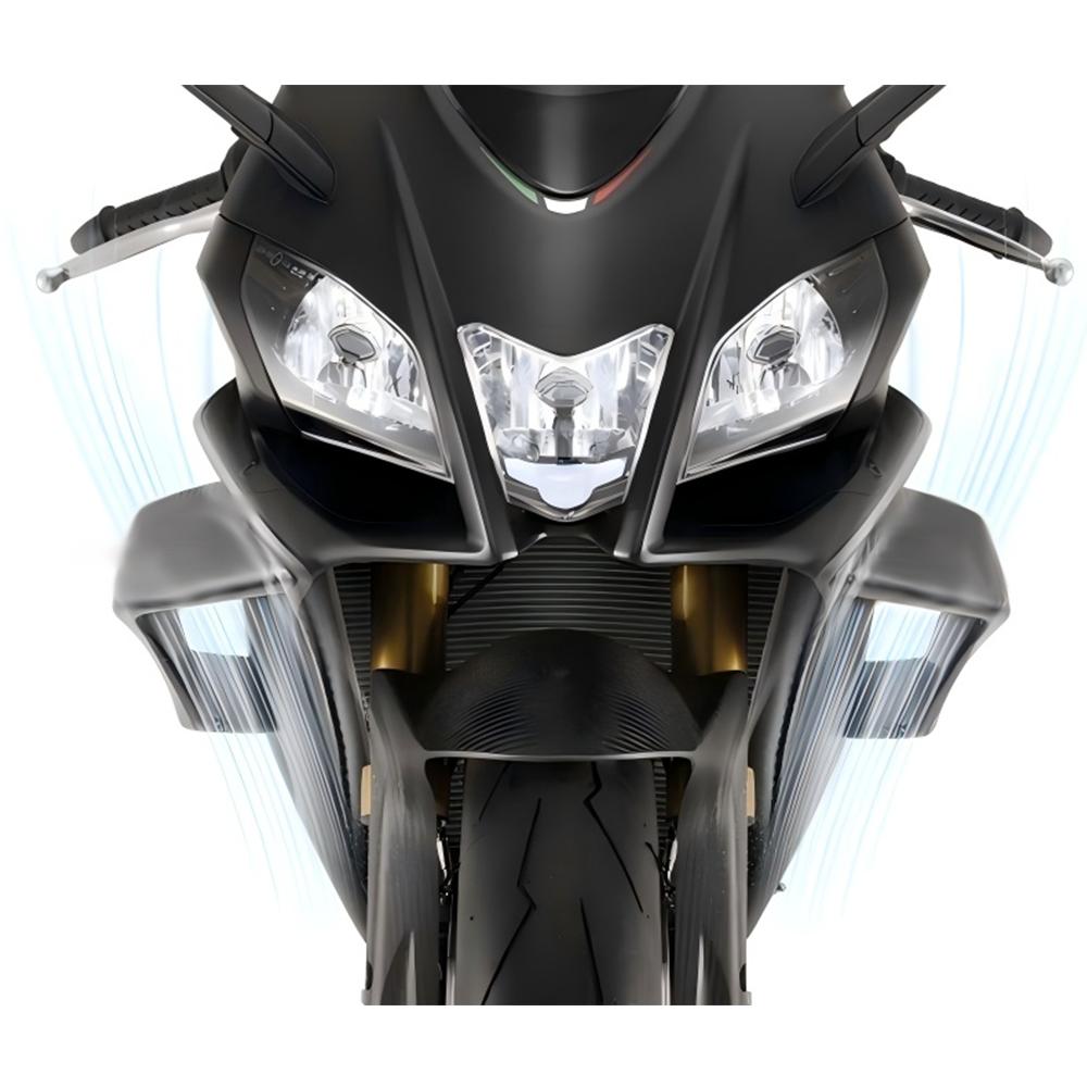 For Aprilia RSV4 2009- 2018 2019 2020 2021 ABS Aerodynamic Side Winglet Fairing Kit Motorcycle Fixed Wing Spoiler Wing Deflector