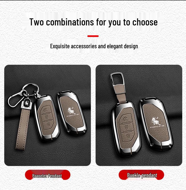 Dongfeng Fengxing T5 Evo & T5L Key Cover, Shengshi/Yacht Thunder 24/22 Model Key Fob Buckle for Men