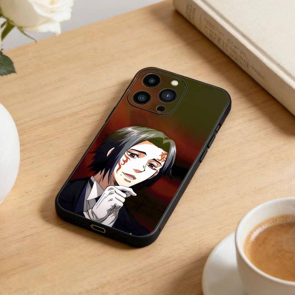 D-Record of Ragnarok Anime Phone Case For iPhone 17 16 15 14 13 12 Max Plus Silicone Black Cover