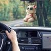 Modern Acrylic Cat Bikini Car Hanging Decoration Charming Interior Ornament
