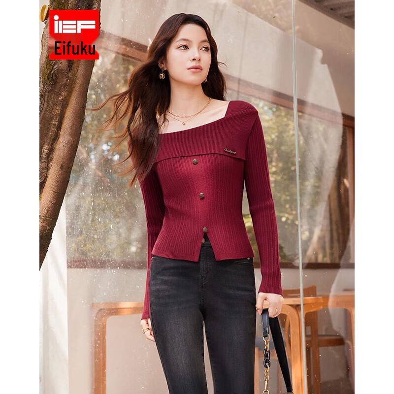 

Женский вязаный топ в корейском стиле IEF One Size